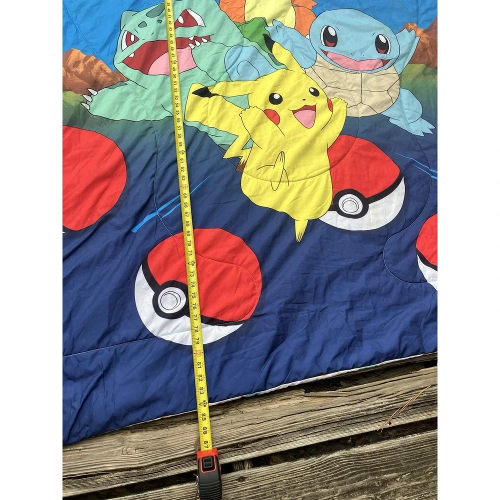 Pokemon Kids Bedding Comforter Twin/Full Super Soft Microfiber 84x69